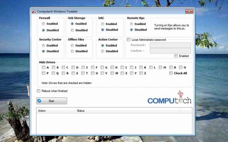 WINDOWS TWEAKER