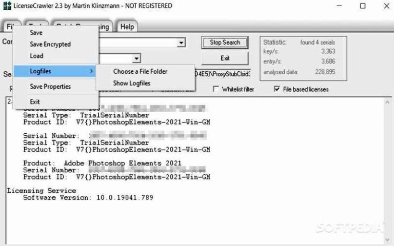 LICENSE CRAWLER