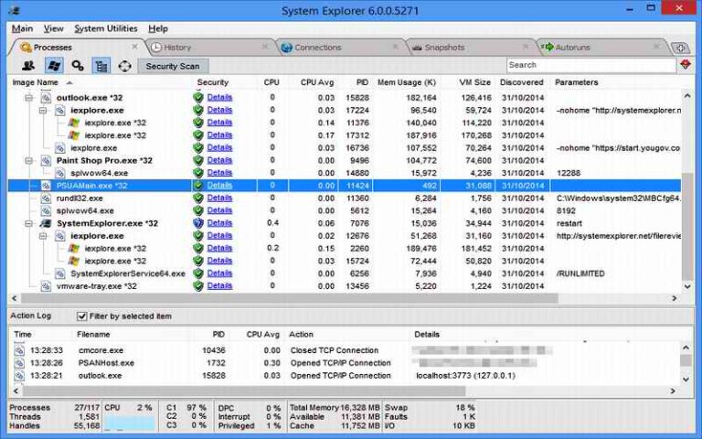 SYSTEM EXPLORER