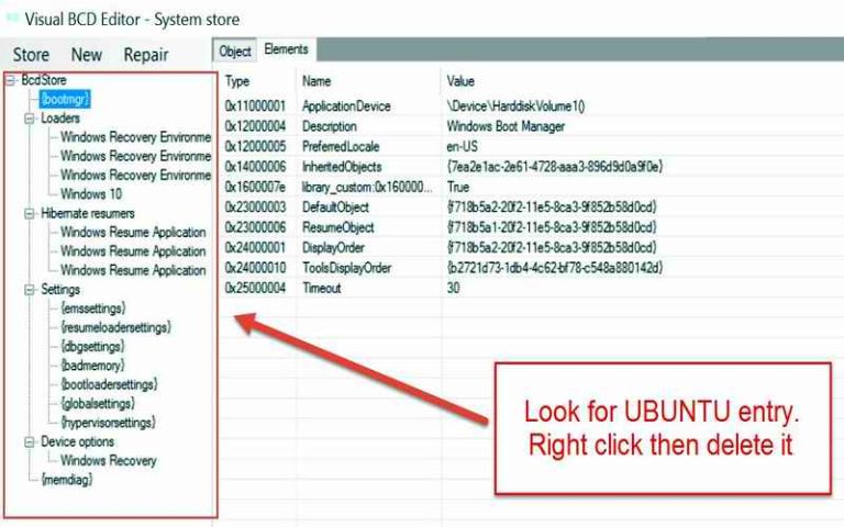 VISUAL BCD EDITOR
