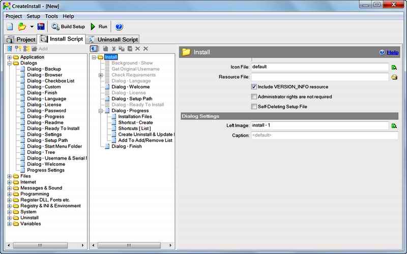 CREATE INSTAL