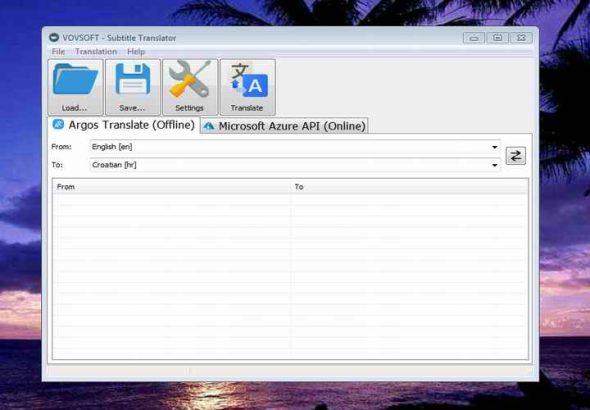 VOVSOFT SUBTITLE TRANSLATOR